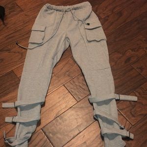 Gray joggers